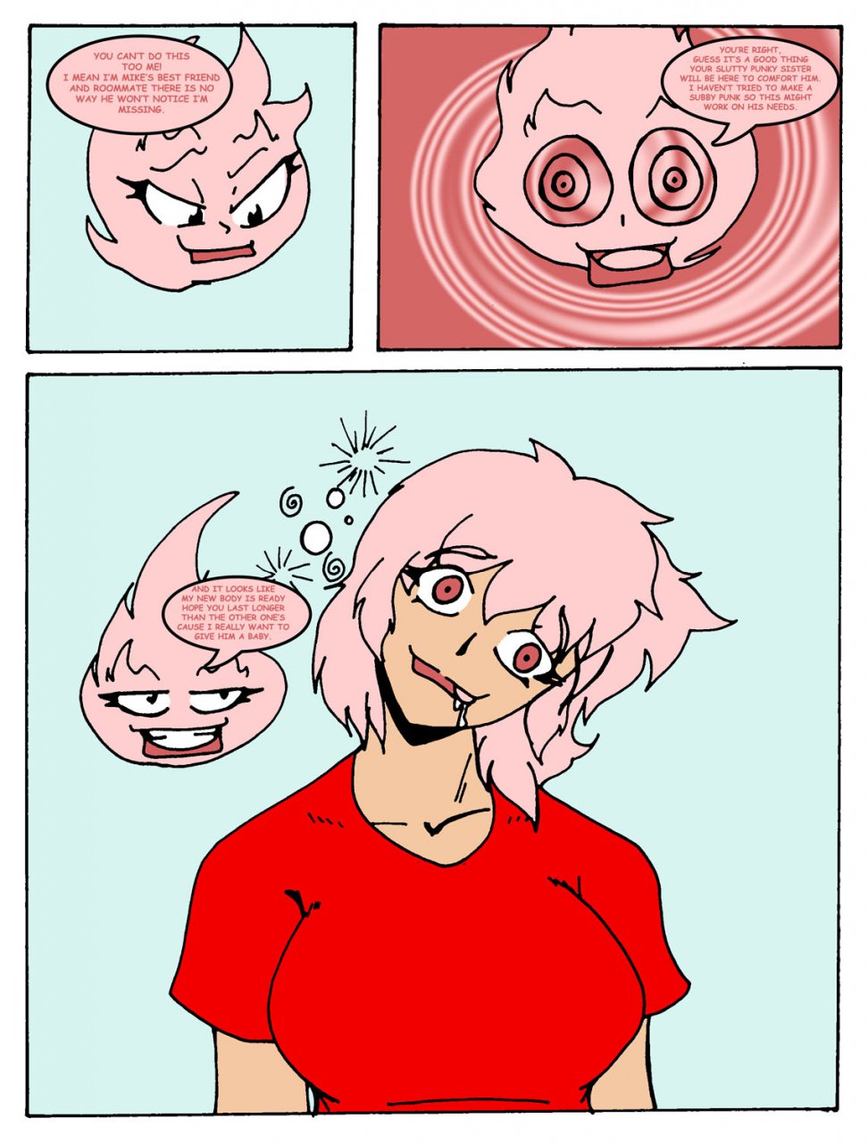Surprise Transformation - Case of the Love Sick Ghost page 9 full