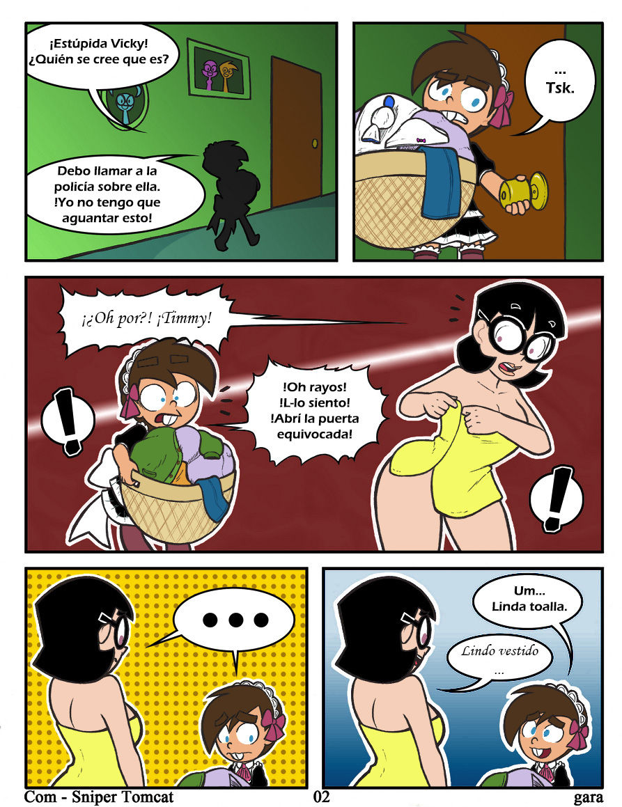 Fairly Oddparents - Mucama para servir A+B page 2 full