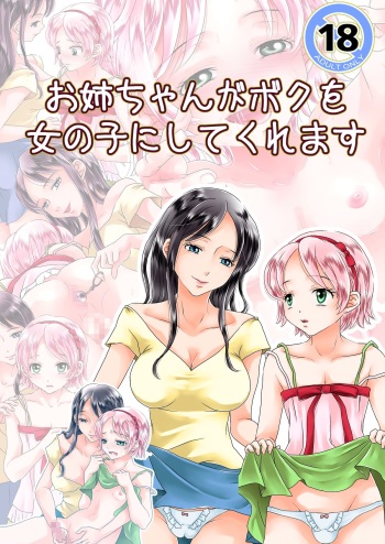[Daizu (Satou Kana)] Oneechan ga Boku wo Onnanoko ni Shite kure masu [Digital] cover