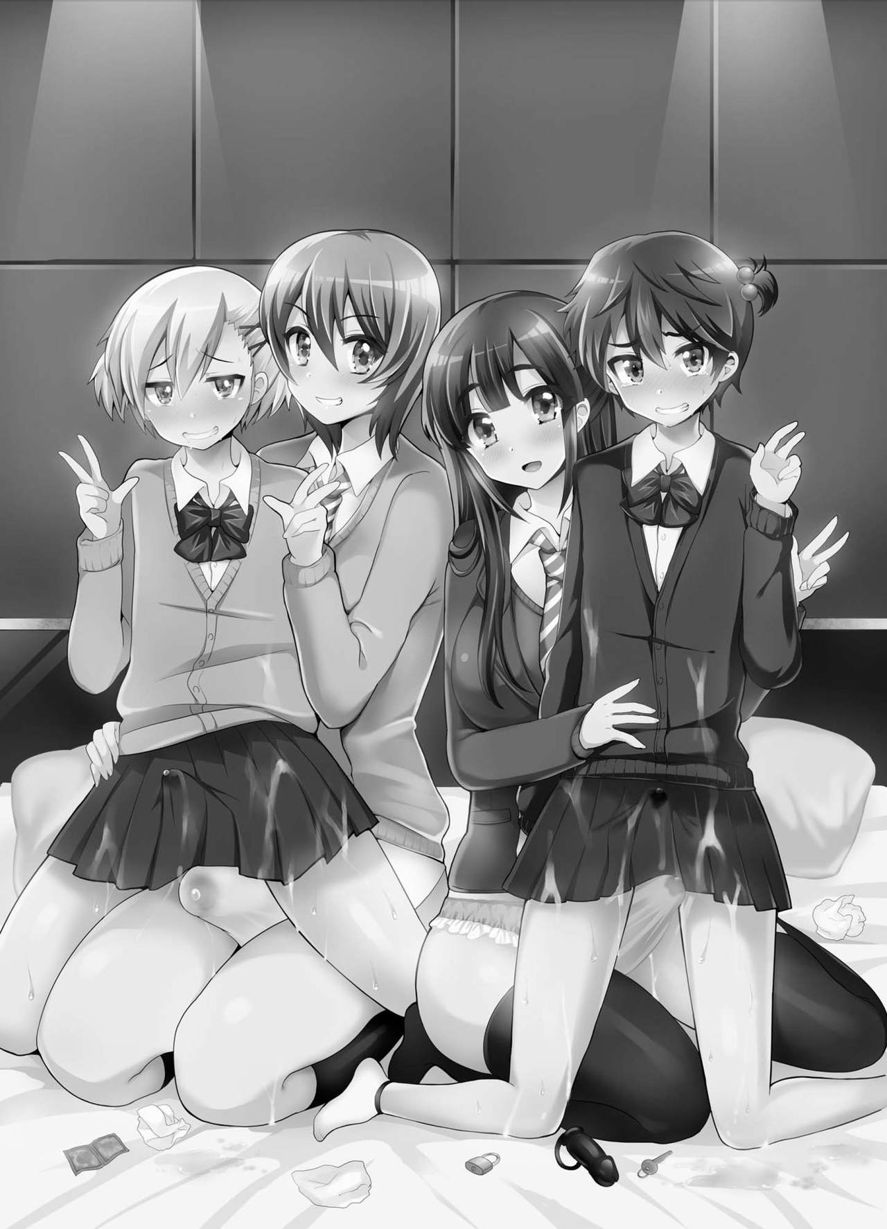 Futanari! Oshioki Time 2 - Shasei Kanri Kyousei Josou Hen page 2 full