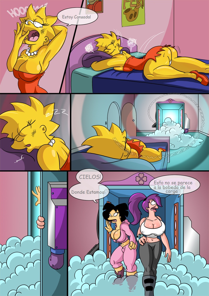 Los simpsons y Futurama Into the multiverse page 3 full