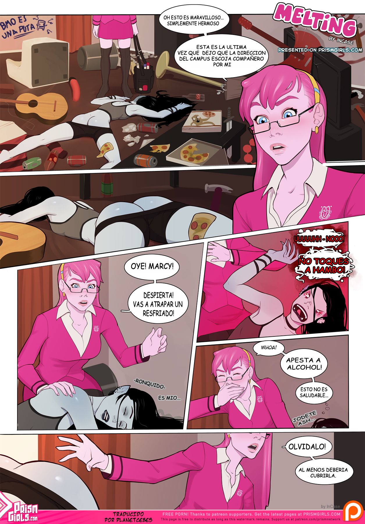 Derritiendo - Melting page 1 full