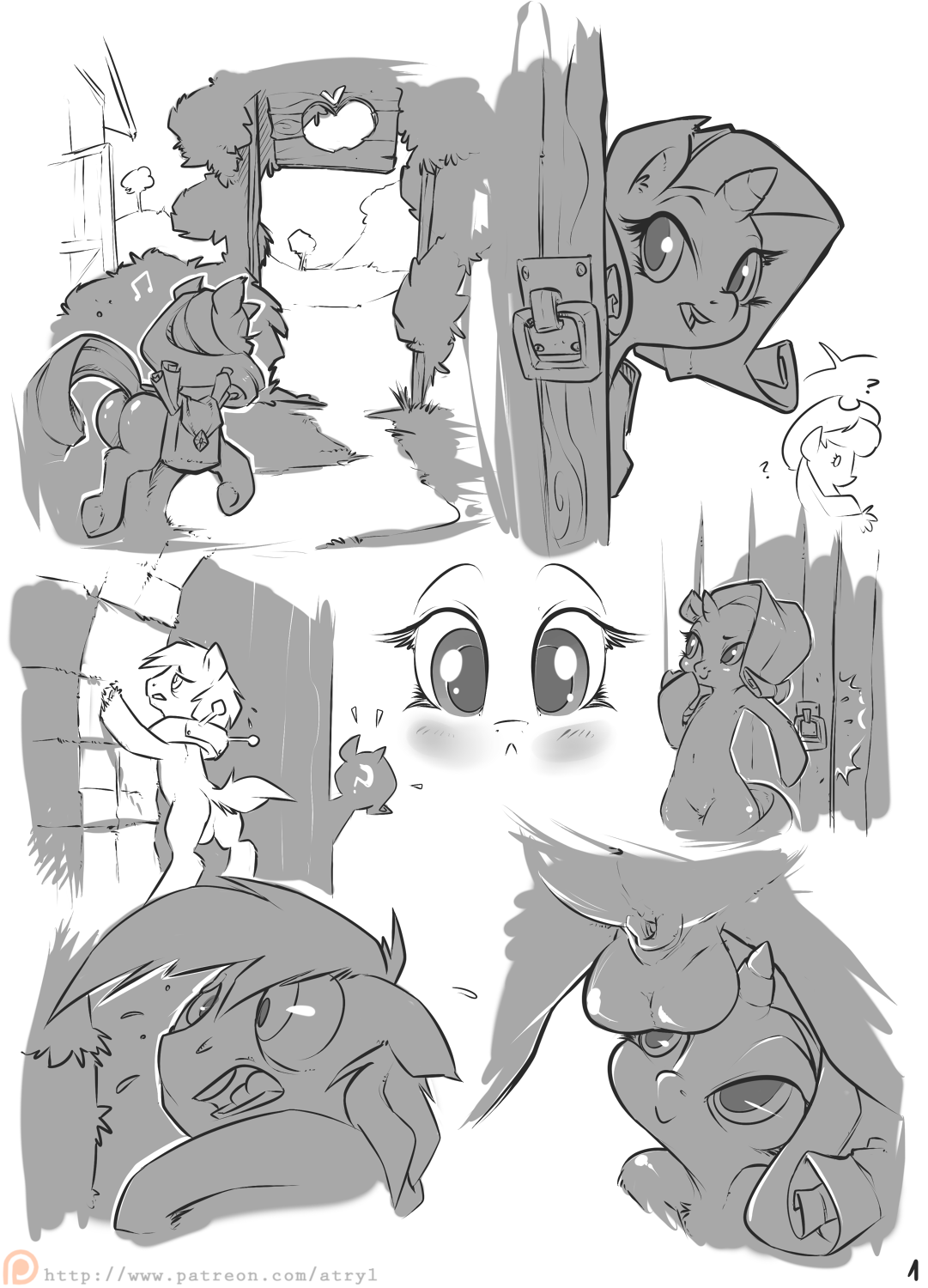 Helping Hoof page 1 full