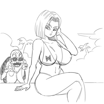 [Funsexydragonball] 18 you sly she-devil (Dragon Ball Z) cover
