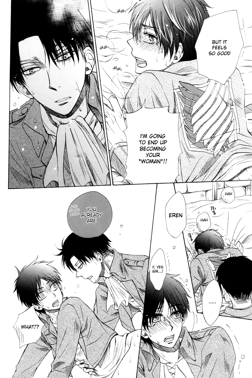 Levi-heichou to Himitsu no Heya page 12 full