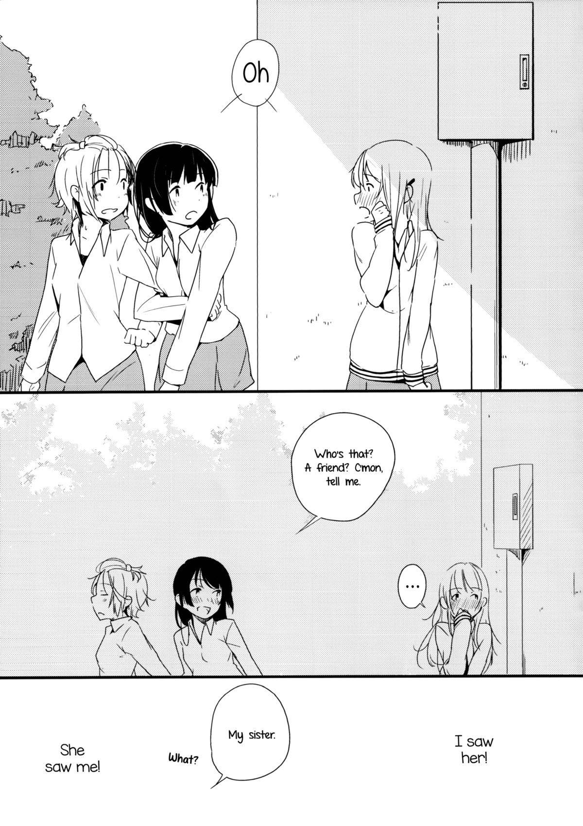 Ikujinashi Yomi to Mahiru to Mia | Coward Yomi, Mahiru, and Mia page 12 full