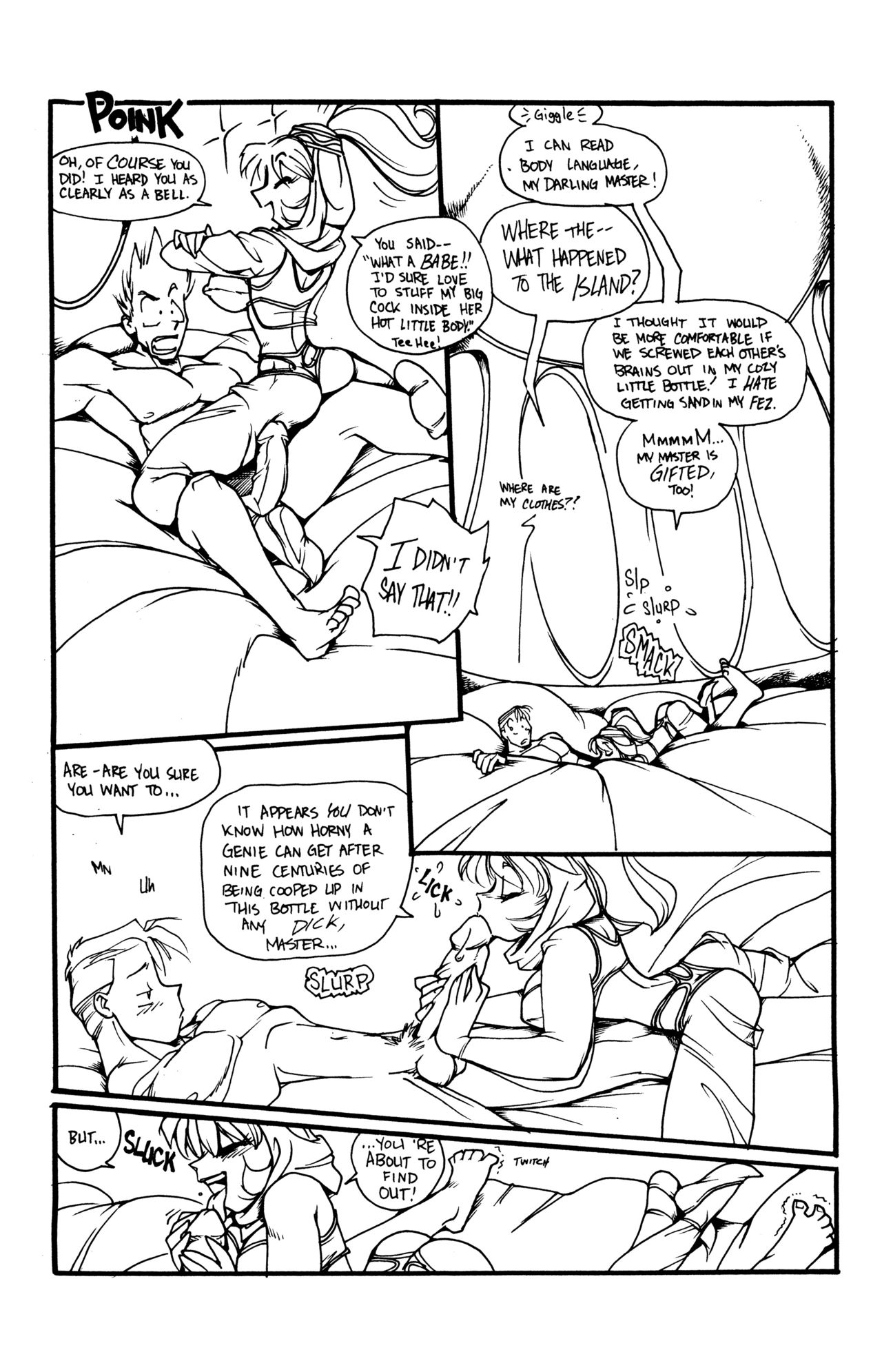 I Wet dream of Jenny - Color and Line art page 11 full