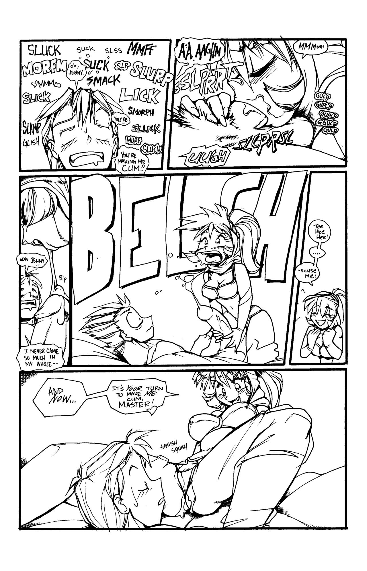 I Wet dream of Jenny - Color and Line art page 12 full