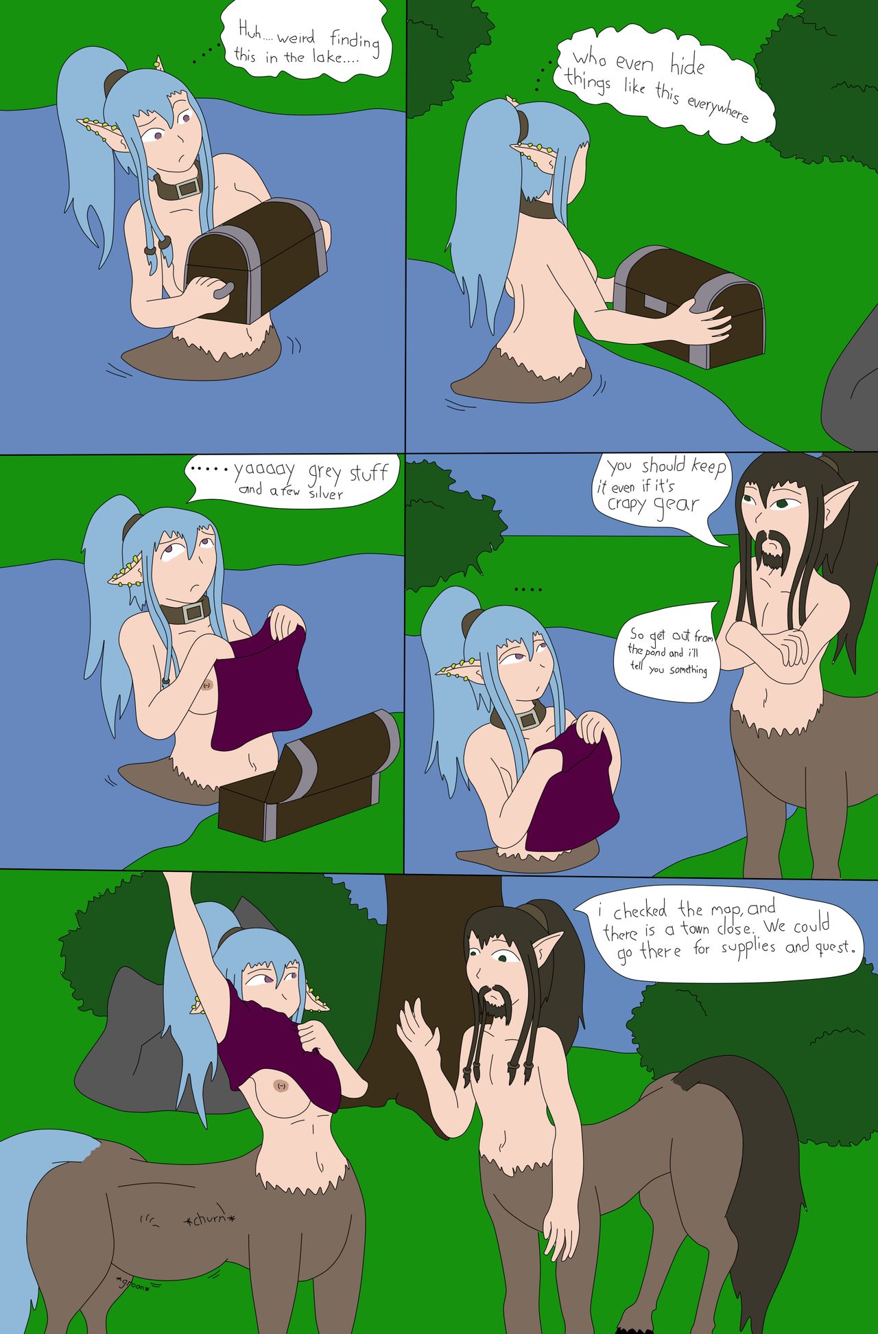 Centaur Quest page 11 full