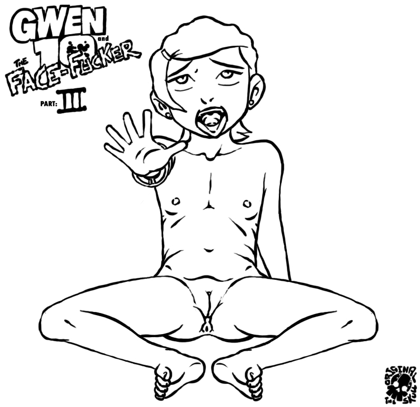 Gwen 10 and The Face Fucker page 12 full