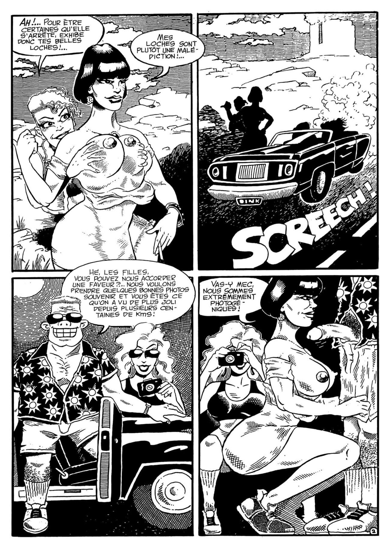 Les Auto-stoppeuses page 3 full