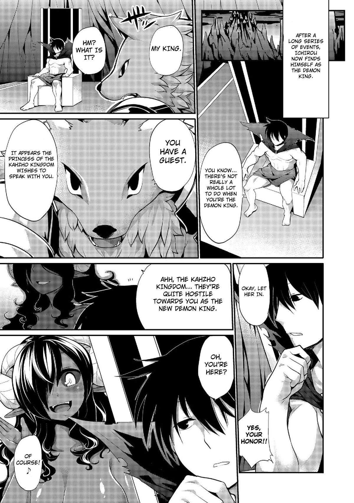 Kyou kara Hajimeru Makai Seifuku | Demon World Conquest page 1 full