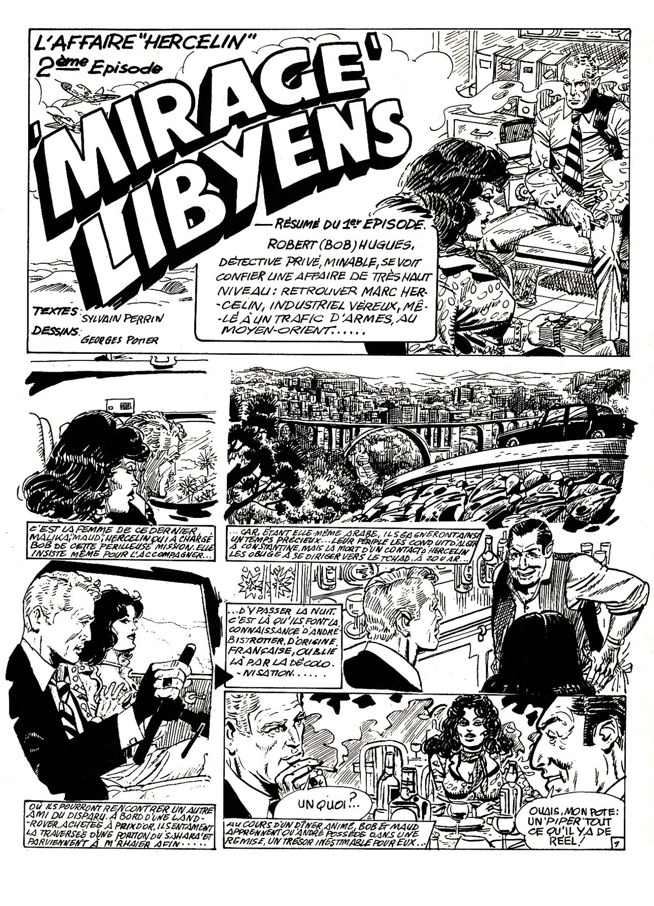 L’affaire Hercelin #2 - Mirage Lybiens page 2 full