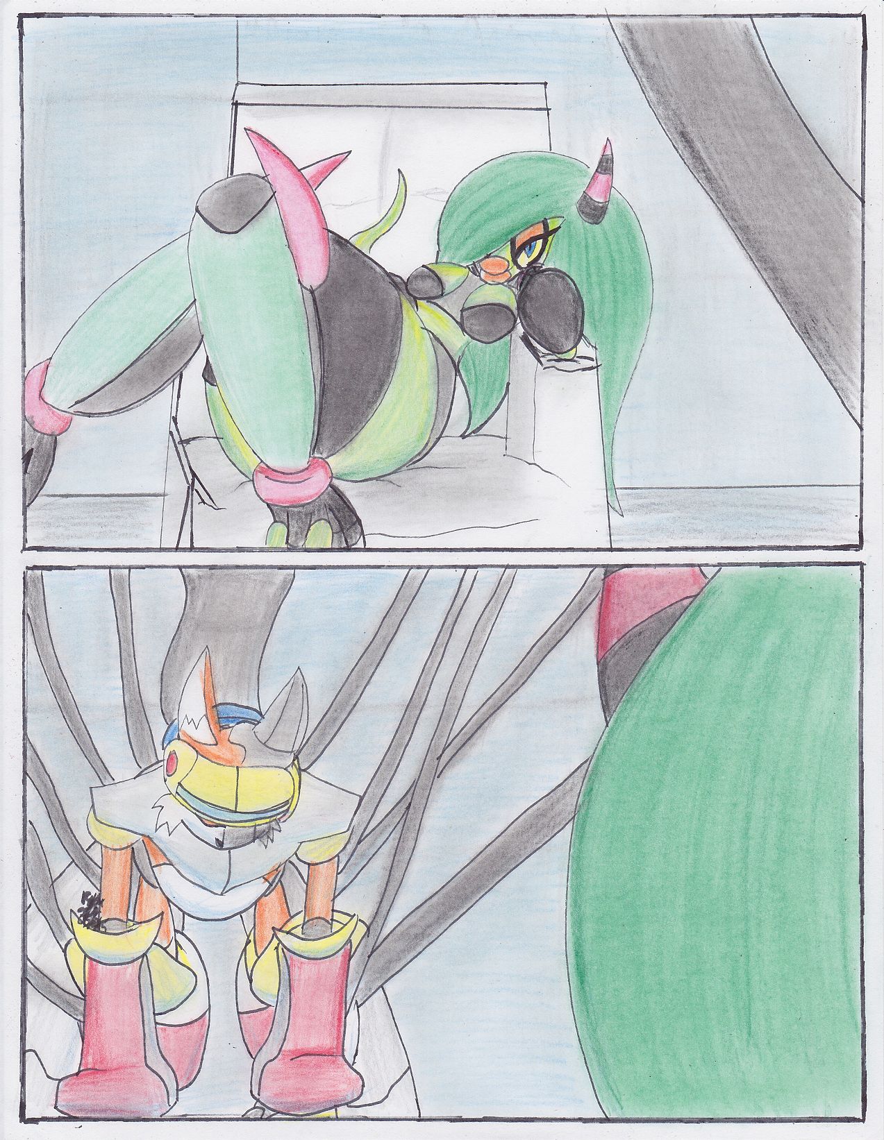 Sonic Lost Rising a.k.a. Zeena's Revengeance page 5 full