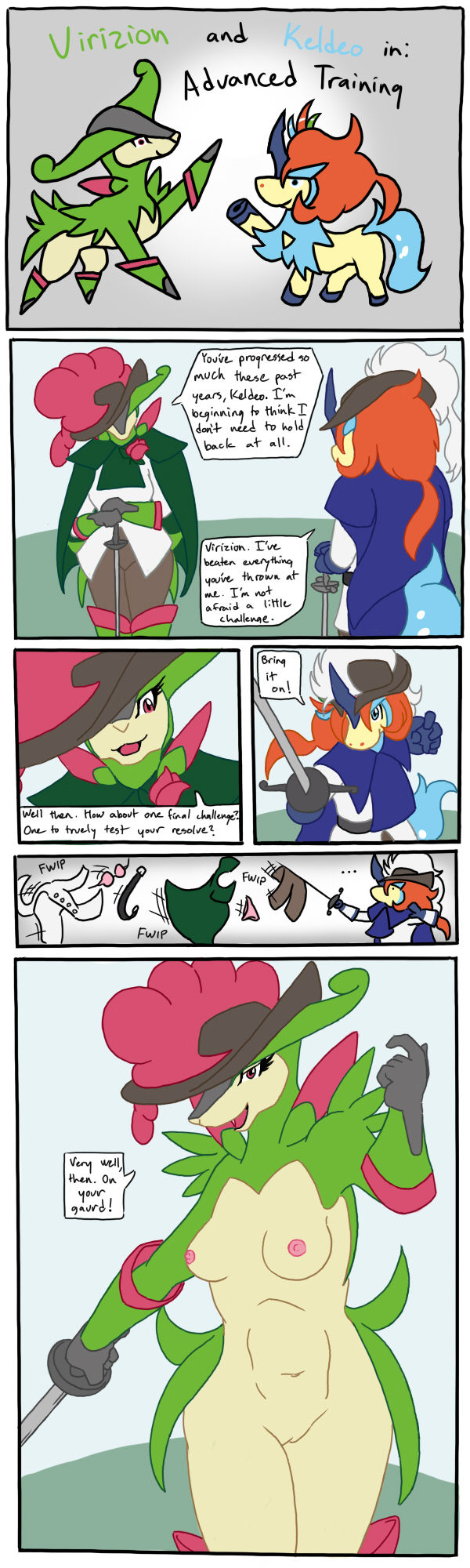 Advanced Trainin' Part 1+2 page 1 full
