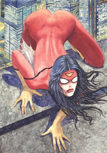 Milo Manara's Marvel covers/images cover