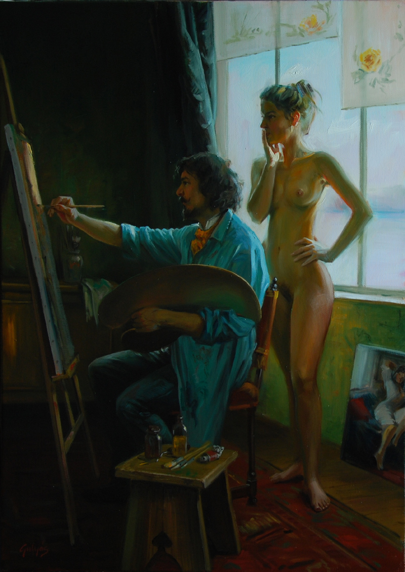 Erotic Art Collector 0436 LASZLO GULYAS page 12 full