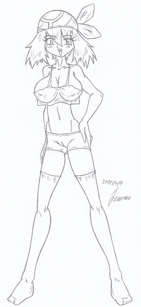 My miny May / Haruka - pokemon advanced sketches work 8 page 12 full
