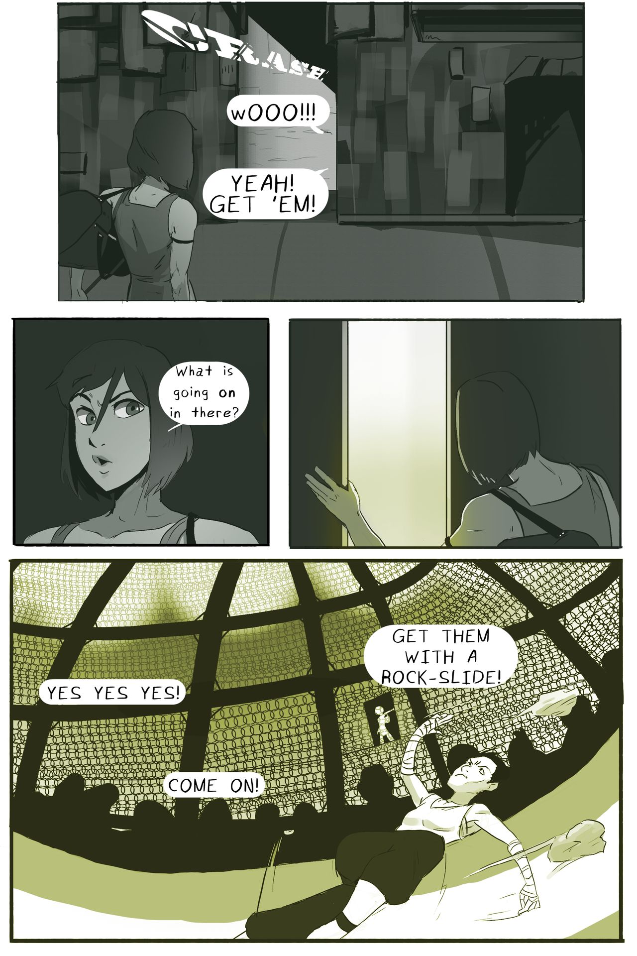 Caged with a Ghost page 3 full