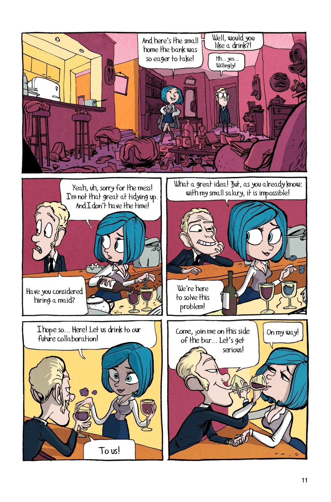 Gisèle & Béatrice page 9 full