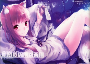(C83) [Ajisaidenden (Kawakami Rokkaku, Takanashi Rei)] Harvest II (Spice and Wolf) [Decensored] cover