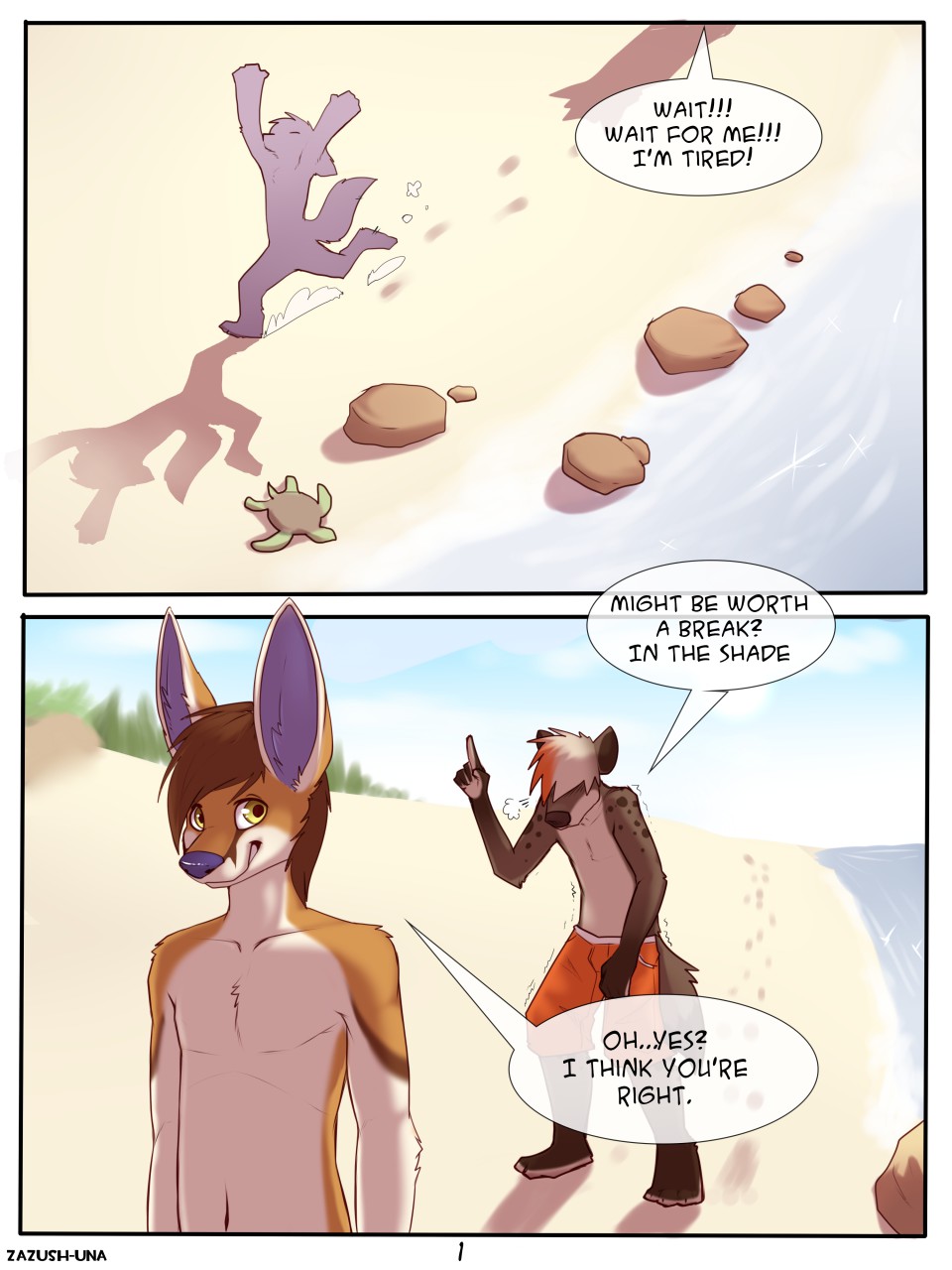 In The Shadows page 1 full