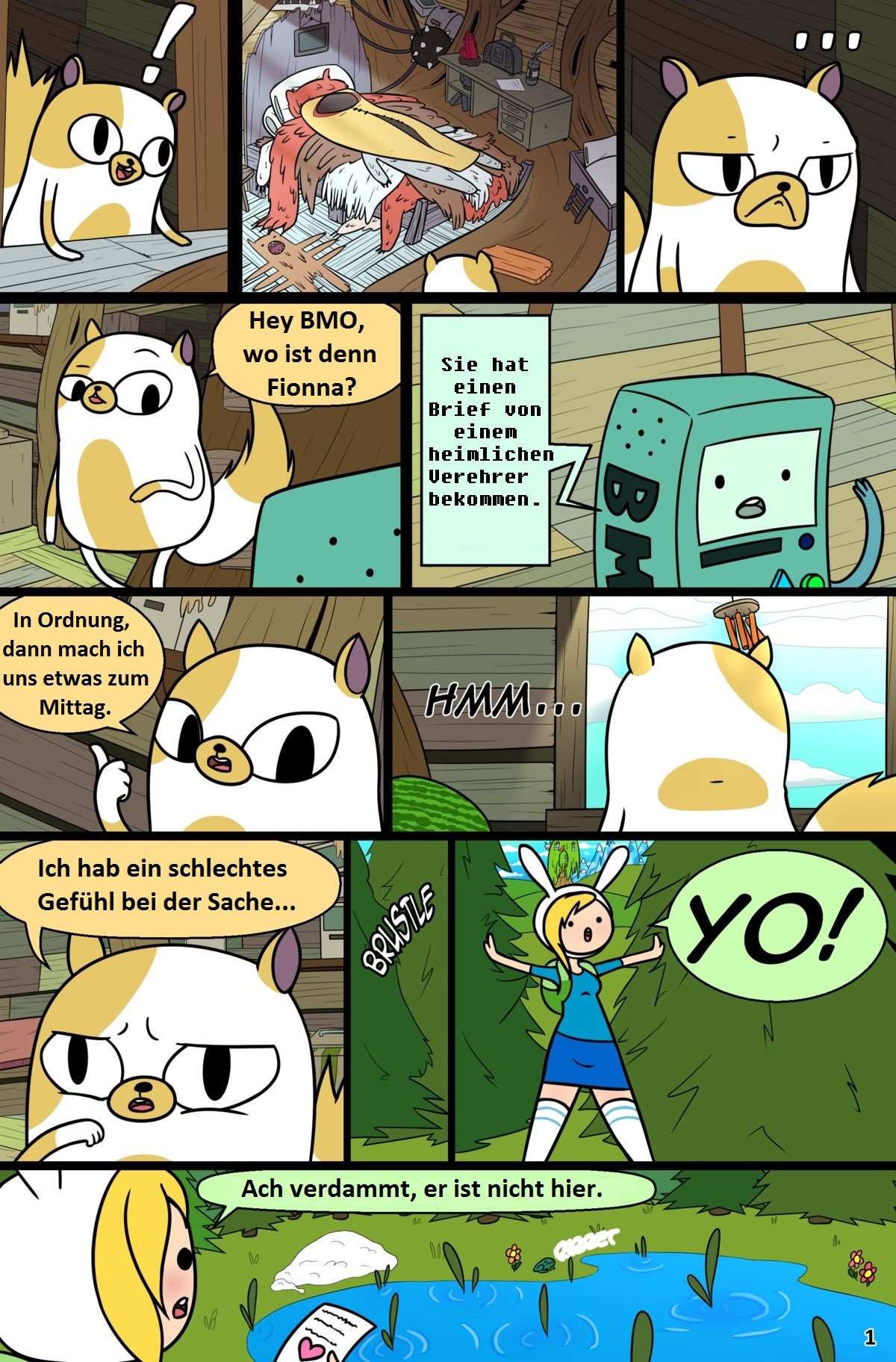 The cat the queen and the forest page 3 full