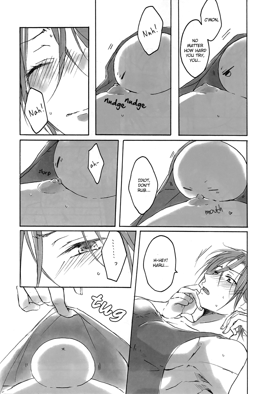 Can Haruka Have Sex with Rin After Suddenly Turning Into an Odd Little Lifeform? page 11 full