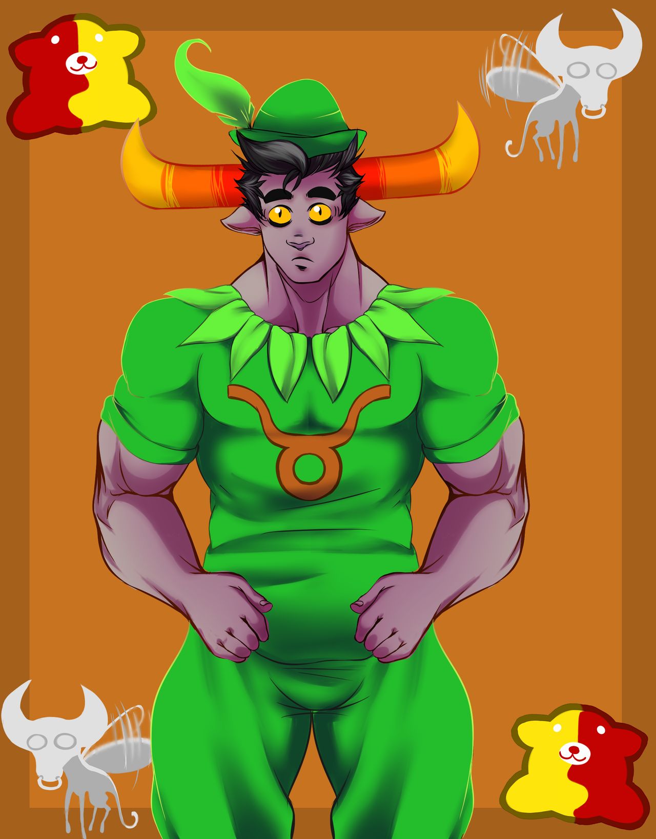Bara Tavros Nitram - Homestuck cg pack page 12 full