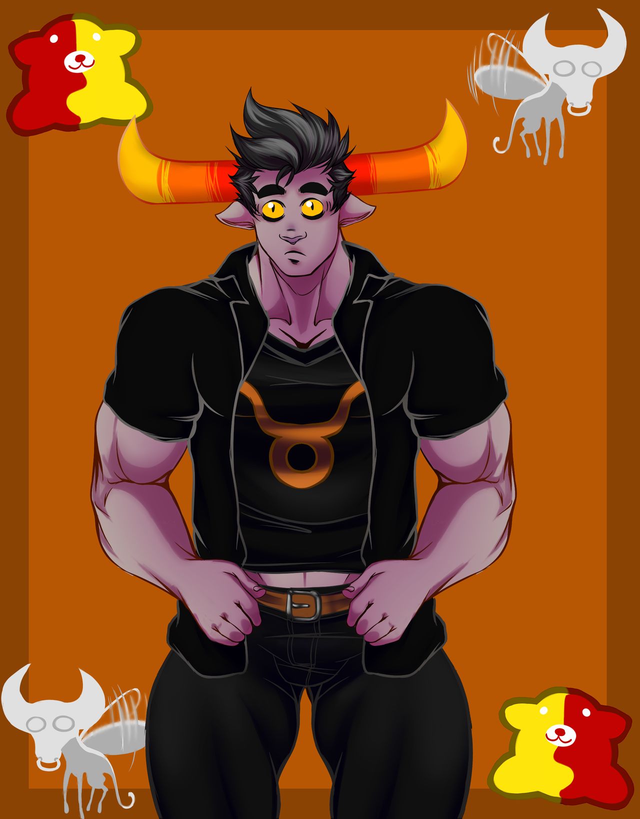Bara Tavros Nitram - Homestuck cg pack page 3 full