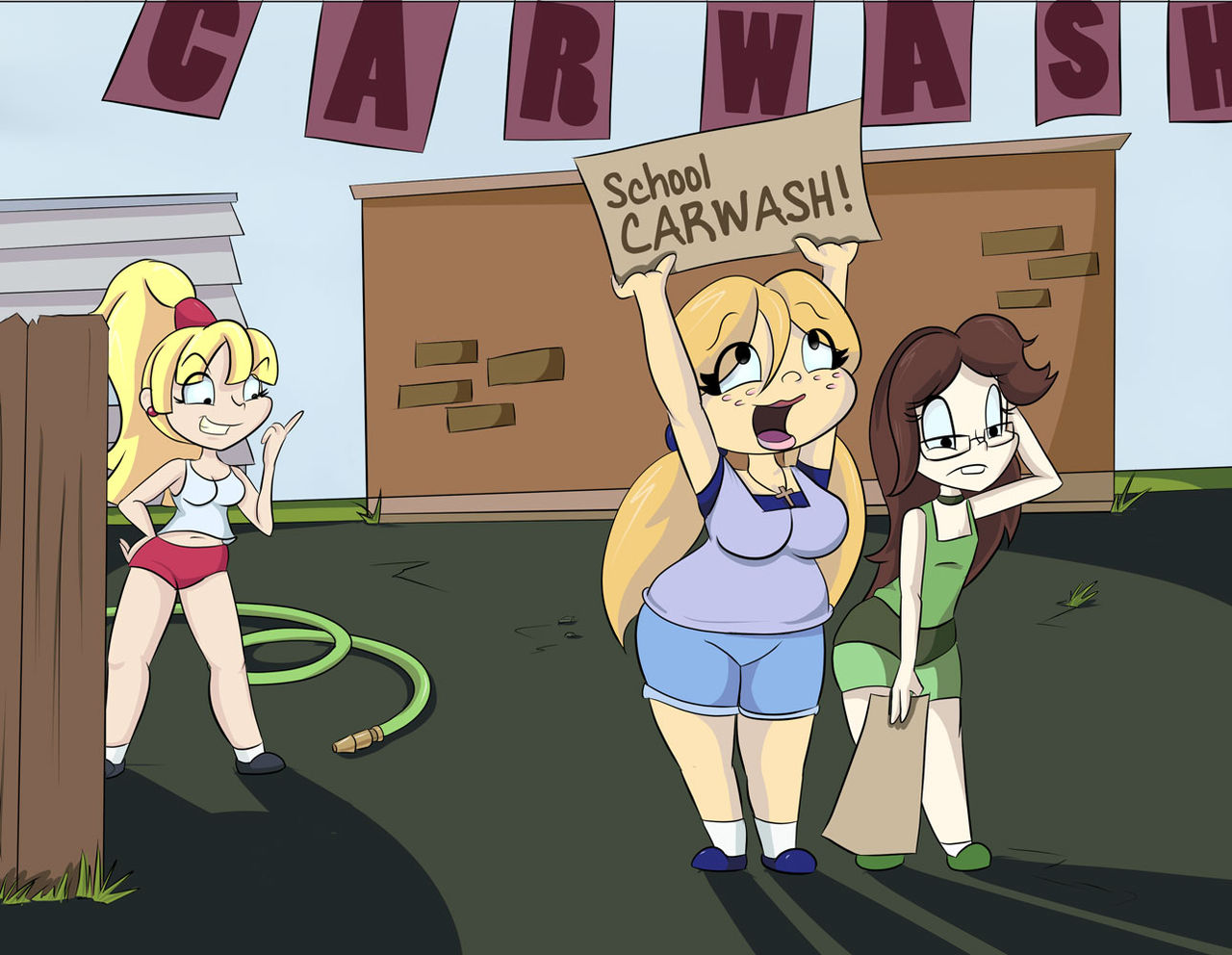 Molly's Car Wash page 1 full