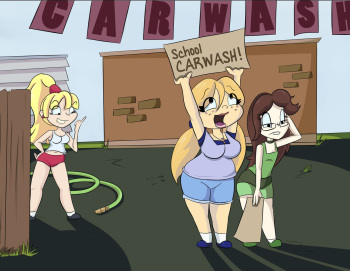 [Monkeycheesedrawing] Molly's Car Wash (In-Progress) cover