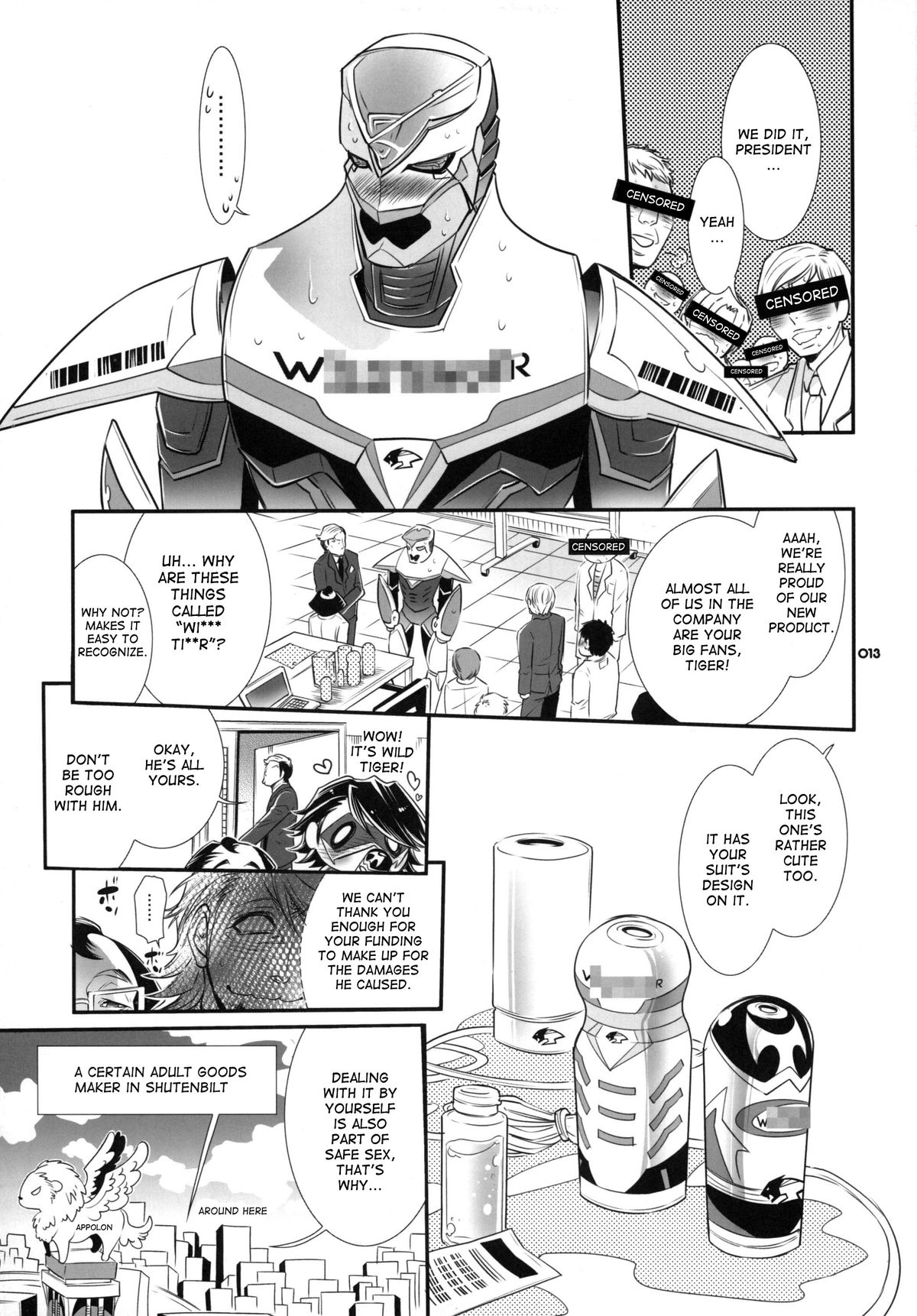 Moshimo Oji-san no Sponsor ga Kikan Gentei de Toaru Onahole Maker ni Natta to | What if the Oji-san's sponsor is an onahole maker for a certain time page 12 full