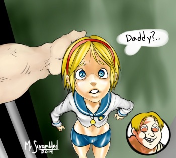 [Mr Scrambled] Sherry Birkin on Hard Mode cover