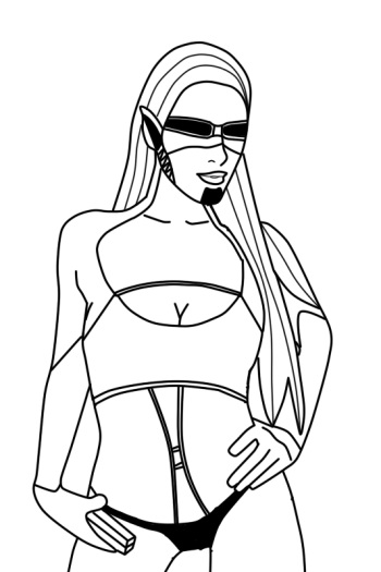 line  art cover