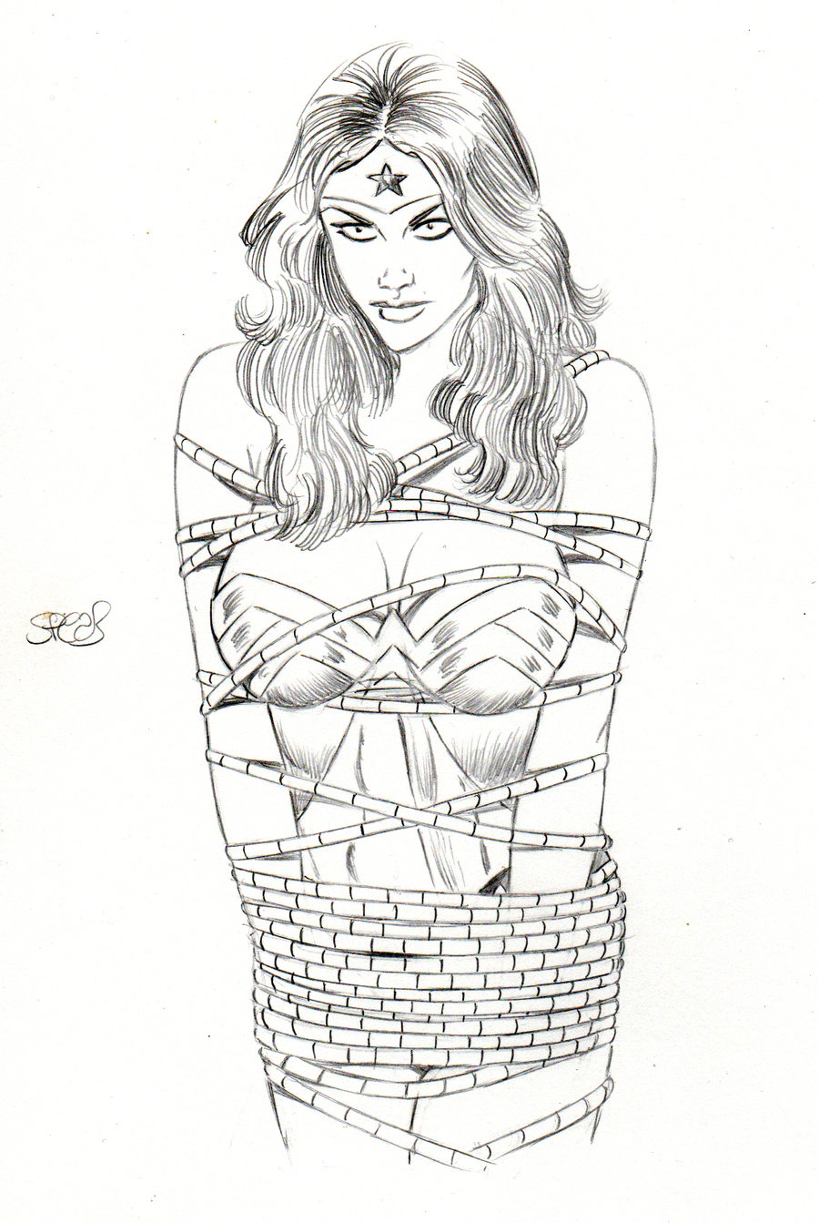 Defeated Superheroines page 8 full