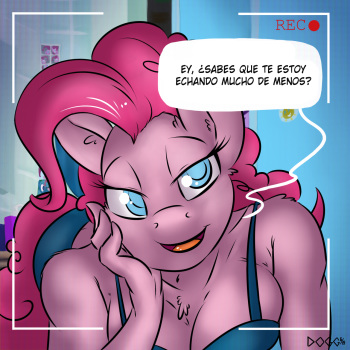Web Caming with Pinkie (Spanish) LKNOFAnsub cover