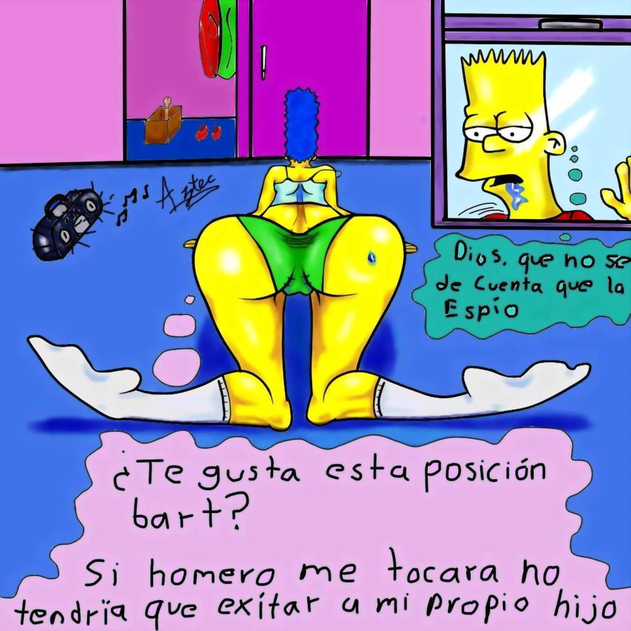 Marge Simpson  Español page 12 full