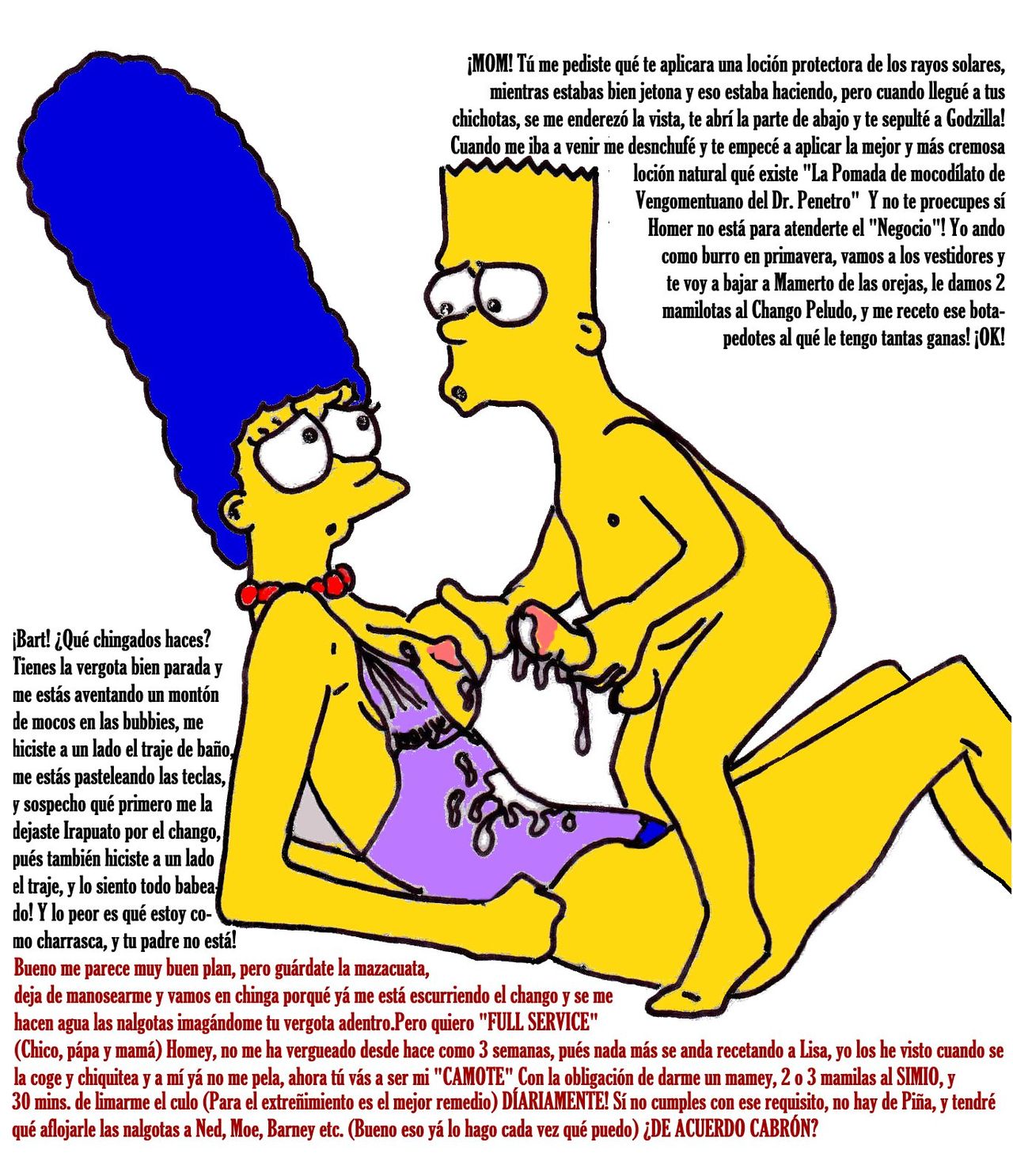 Marge Simpson  Español page 3 full