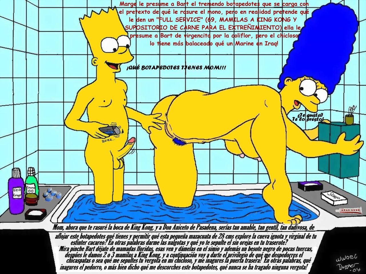 Marge Simpson  Español page 8 full