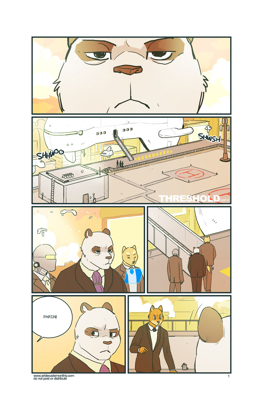 Artdecade - Threshold 4 page 1 full