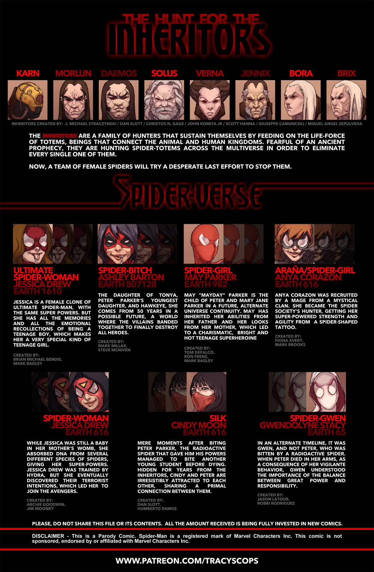 Porn Edge of Spider-Verse - The Hunt for the Inheritors page 2 full