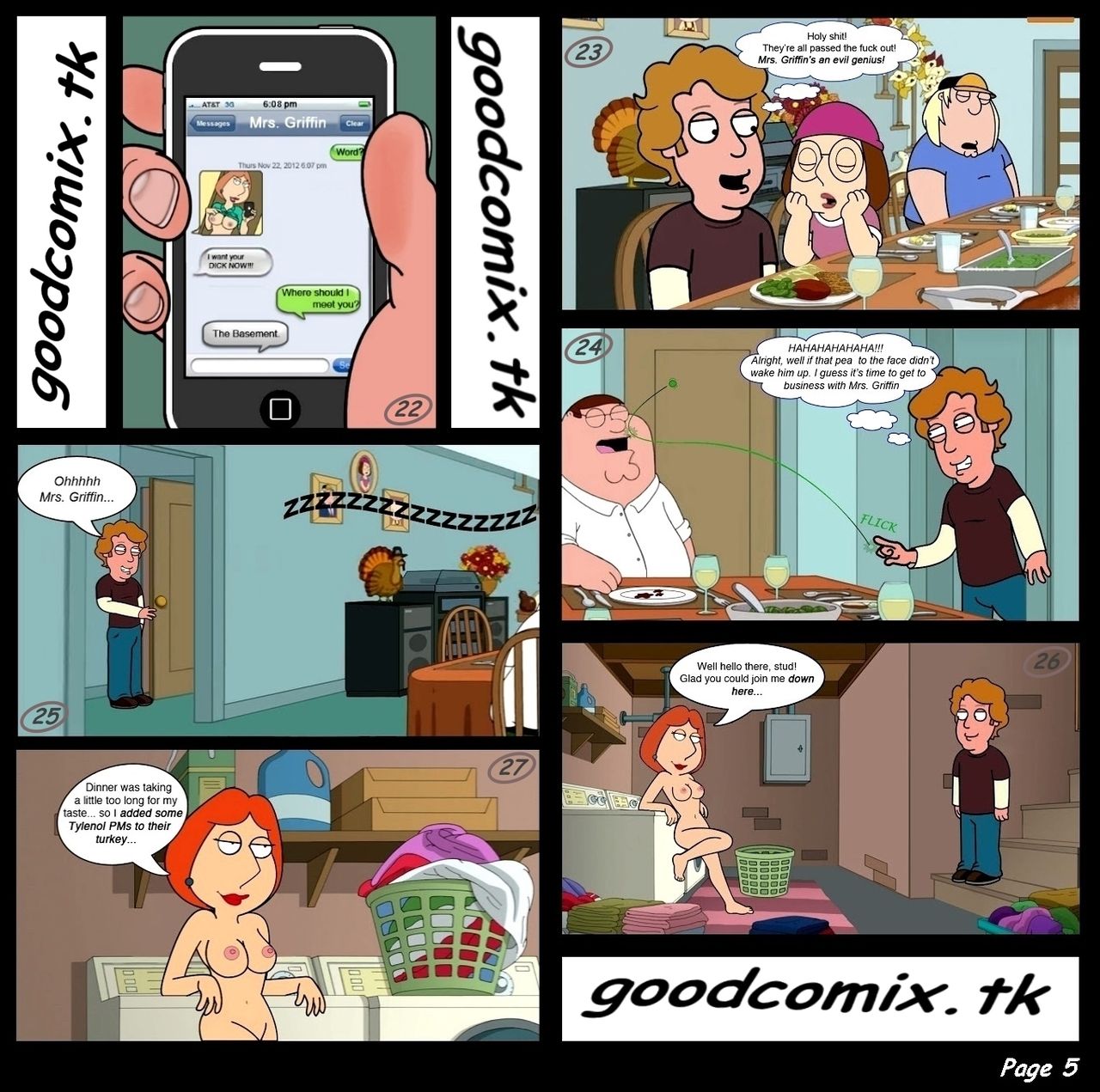 Family Guy — Ch.2 — Thanksgiving At The Griffin House page 6 full