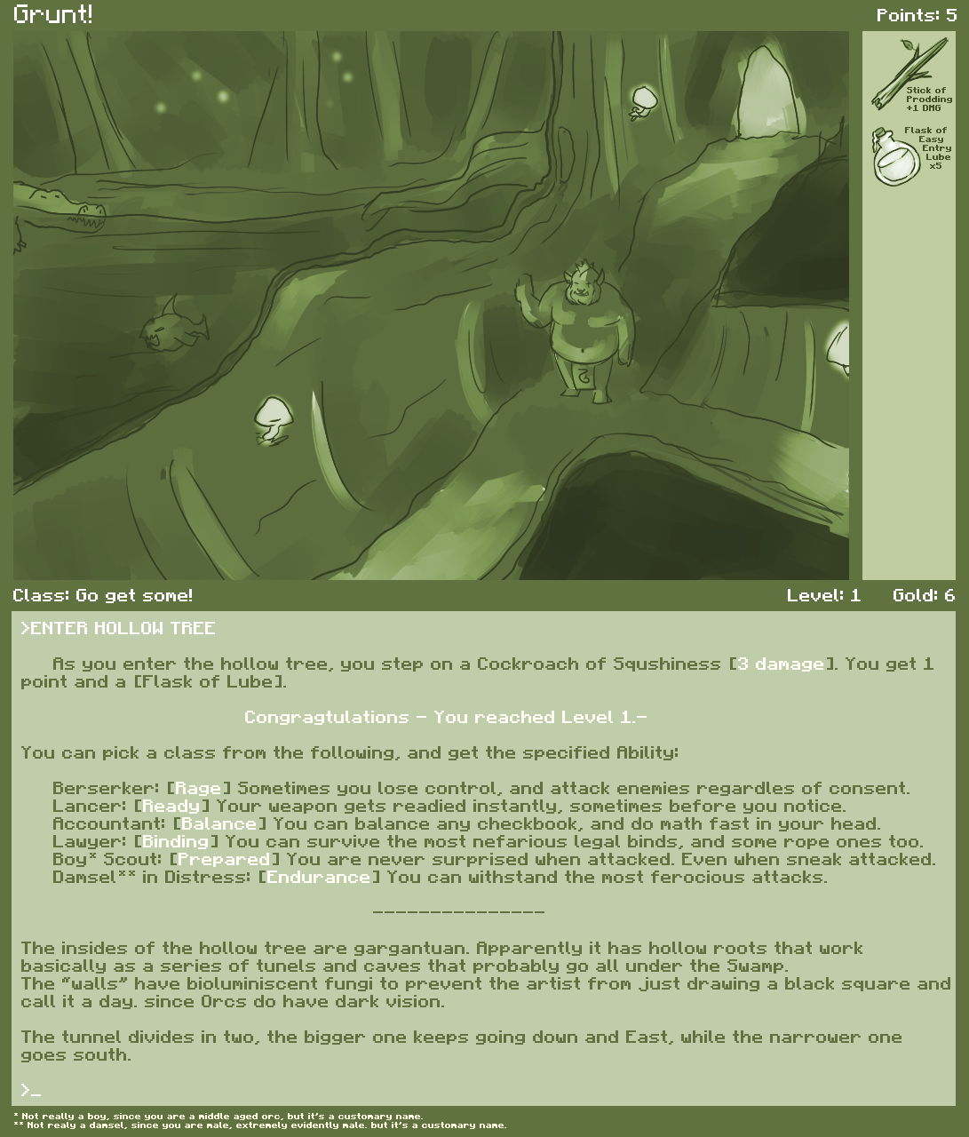 Caesarcub - Interactive Fiction - Grunt! page 6 full