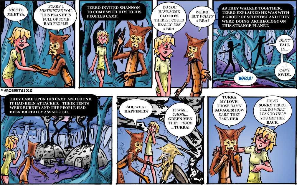 Quantum Cadet Shannon page 9 full