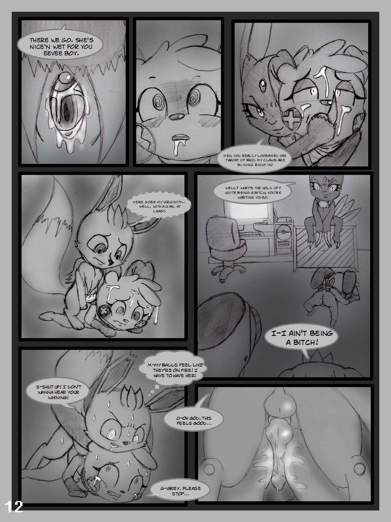 Pocket Monsters - Garden of Eden #3: Shattered page 12 full