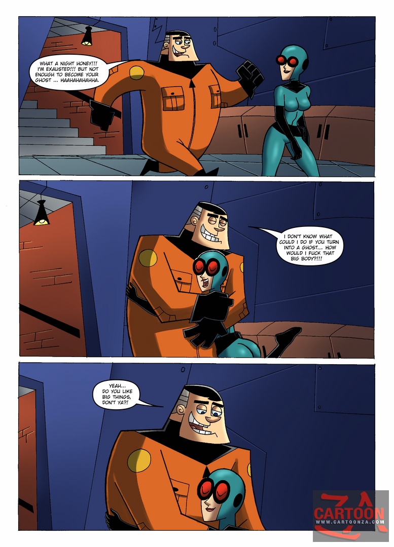 DANNY PHANTOM COMIC page 1 full