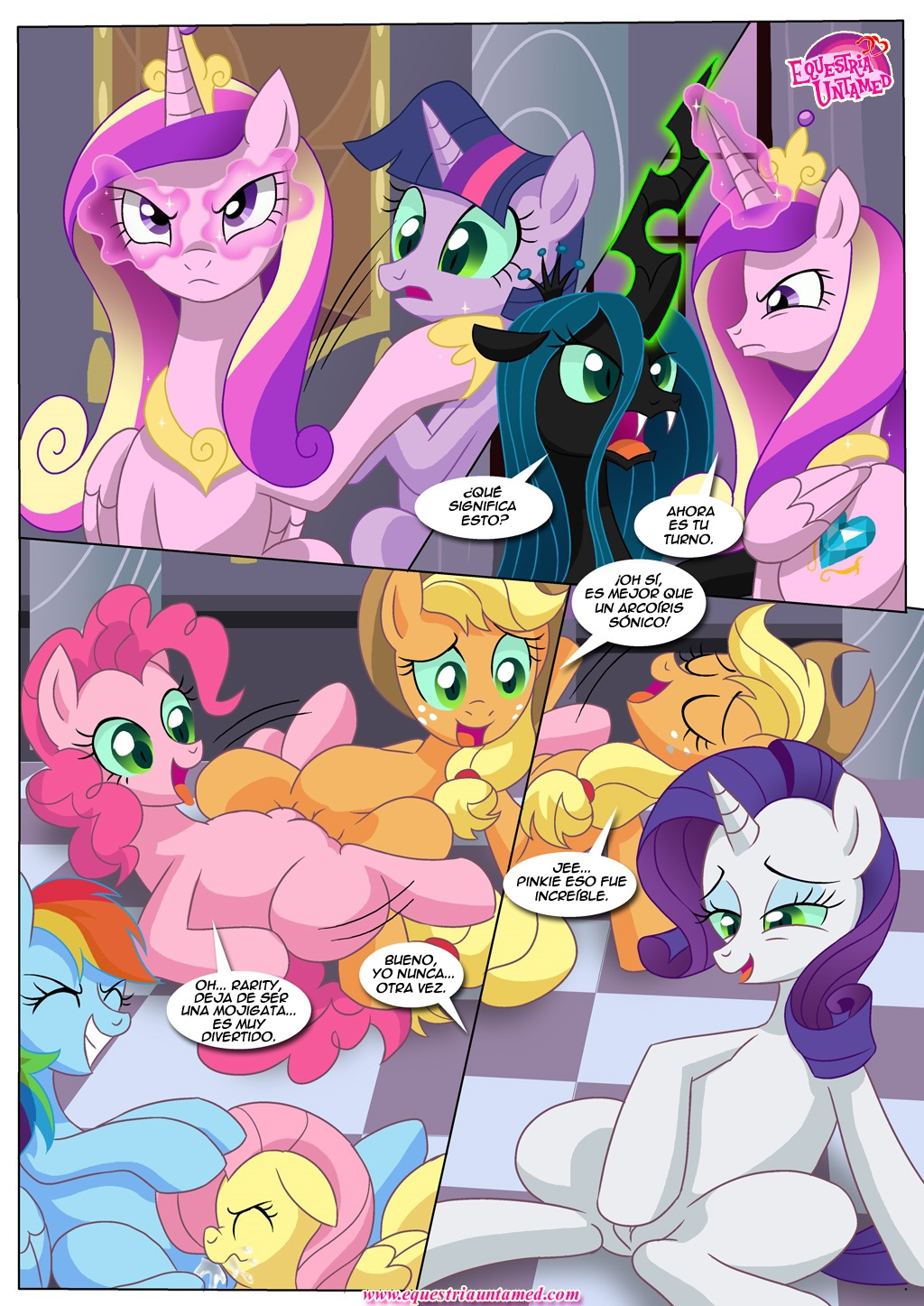 Shining Through the Darkness  Spanish page 10 full