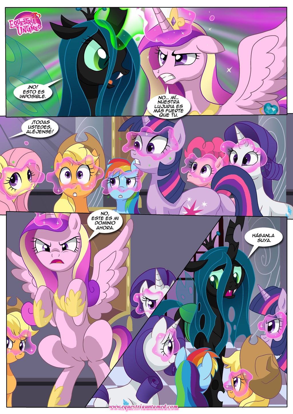 Shining Through the Darkness  Spanish page 11 full