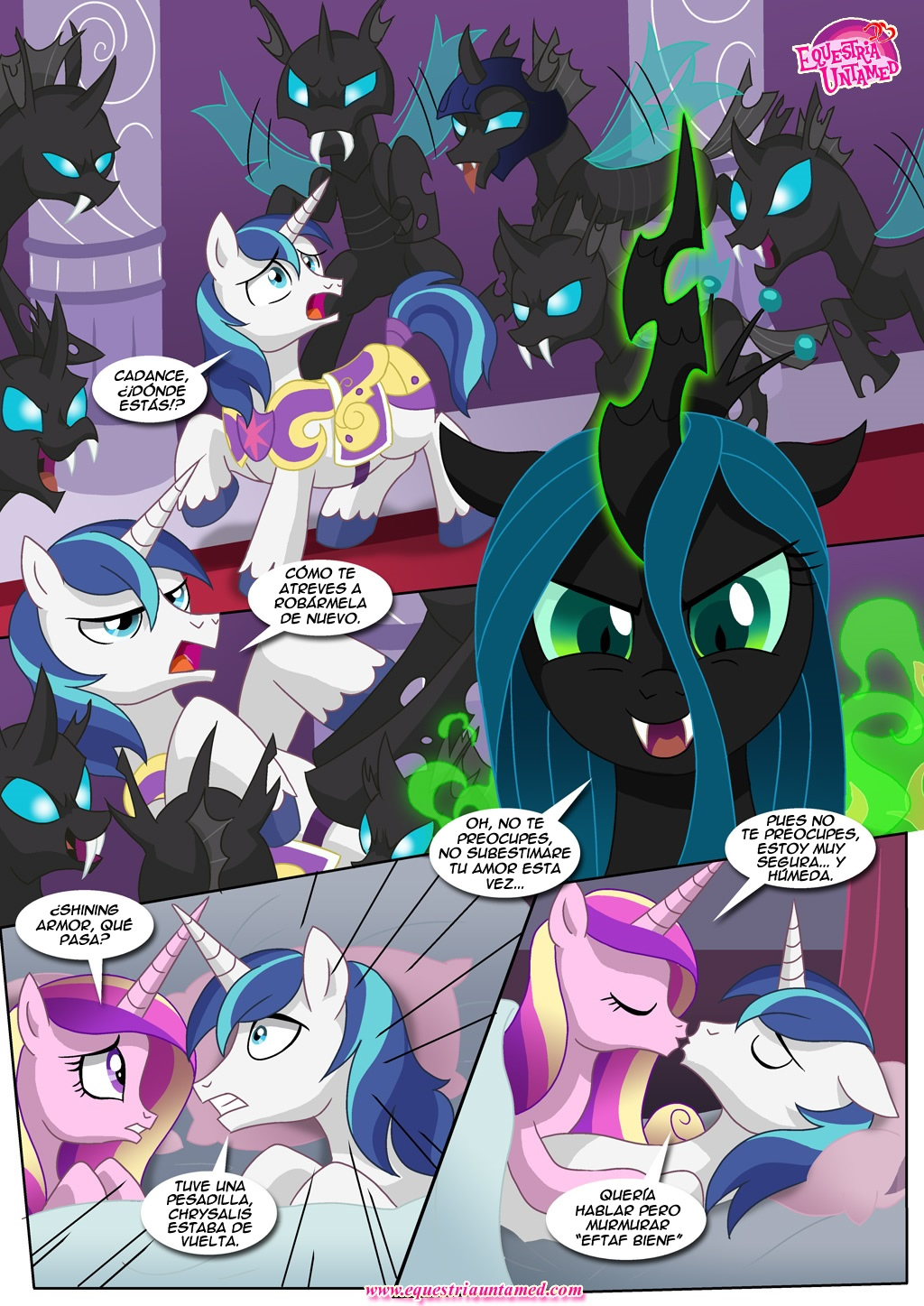 Shining Through the Darkness  Spanish page 2 full